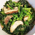 ムーミン☆ママ's cooksnap of when they made ほうれん草としいたけの胡麻和え.