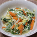 HaHanasan's cooksnap of when they made ☆簡単☆水菜としらすのさっと煮卵とじ.