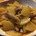 morihiro☆'s cooksnap of when they made 大根と豚ばらの甘辛炒め煮.