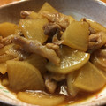 morihiro☆'s cooksnap of when they made 大根と豚ばらの甘辛炒め煮.