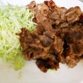 ほりこし丸's cooksnap of when they made 薄切り豚ロースで生姜焼き.