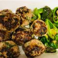 こはひーちゃん♥'s cooksnap of when they made しそ・豚ひき肉のつくね.