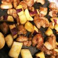 クック1P3ZDN☆'s cooksnap of when they made 鶏肉とさつま芋の甘辛♪ハニーマヨ炒め.