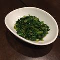 クック1O2QDX☆'s cooksnap of when they made 大根の葉っぱのごま油炒め.