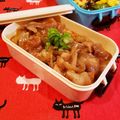 Richland☆Y's cooksnap of when they made 残り物肉で♪生姜焼き弁当（覚え書き）.