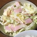 みゆすけ1645's cooksnap of when they made 春キャベツとロースハムのコールスロー.