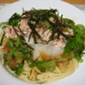 くっくのん's cooksnap of when they made 大根おろしとツナの　さっぱり和風パスタ✿.