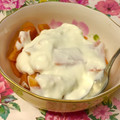 クックGXY3W☆'s cooksnap of when they made 柿の大量消費！柿のヨーグルト和え.