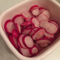 にゃたん's cooksnap of when they made はつか大根の酢の物☆.