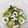 amjkao's cooksnap of when they made 胡瓜とちくわの酢の物.