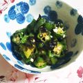 ｻﾞ・ワンピース's cooksnap of when they made さっぱり海苔オクラ.