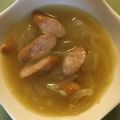 クックUAZ9M8☆'s cooksnap of when they made 玉ねぎとウインナーの薬膳スープ.