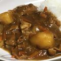 yummy?'s cooksnap of when they made リンゴジャムで♪お肉ごろごろ甘口カレー.