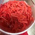 ひーちゃん食堂's cooksnap of when they made 自家製☆紅しょうが.