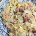 はーとねこ's cooksnap of when they made 魚肉ソーセージと卵のチャーハン.