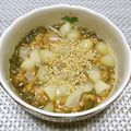 ジョングレ's cooksnap of when they made めかぶらっきょう納豆.
