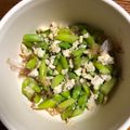 しげくん☆'s cooksnap of when they made 離乳食完了期　鶏ミンチとアスパラの炒め物.