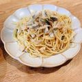 mikko6's cooksnap of when they made 白だしde和風パスタ.