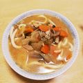 take♪aki♪'s cooksnap of when they made 旨ウマ♪余ったとん汁で煮込みうどん.