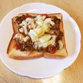 take♪aki♪'s cooksnap of when they made ドライカレートースト.