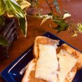 とも・たいママ's cooksnap of when they made 朝食に♪きなこチーズトースト.
