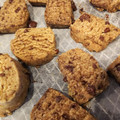 kuntanne's cooksnap of when they made 黒糖塩クッキー♪卵、バター不使用！.