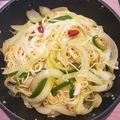 skyh73151's cooksnap of when they made カップ焼きそばみたい！！焼きそうめん♪.