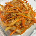 Risaru777's cooksnap of when they made 大根の皮☆捨てずにきんぴら❀.
