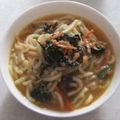きらり流れ星's cooksnap of when they made 残ったカレーで おおちゃくカレーうどん🤣.