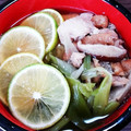 non♪tan♪'s cooksnap of when they made すだち農家イチオシ♪煮込み風すだちうどん.