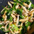 あけみん♪あけみん's cooksnap of when they made 小松菜と油揚げの煮浸し トップ10入り.