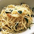 クックGD0TYG☆'s cooksnap of when they made ほうれん草とベーコンの和風パスタ.