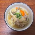 クックRPIZXH☆'s cooksnap of when they made うちのすいとん汁.