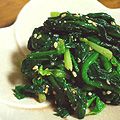 ビックリパーピー's cooksnap of when they made 甘めがおいしい！ほうれん草のゴマ和え.