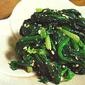 ビックリパーピー's cooksnap of when they made 甘めがおいしい！ほうれん草のゴマ和え.