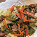 愛健家's cooksnap of when they made 激旨♡牛肉と野菜のオイスターソース炒め.