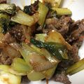 anemonenan's cooksnap of when they made 牛肉とチンゲン菜の甘酢炒め.