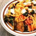 クックP82Z25☆'s cooksnap of when they made 具沢山トマトソースパスタ.