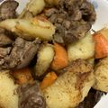 minami1967's cooksnap of when they made 鶏レバーとじゃがいものカレー炒め.