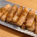 ★yonyon★'s cooksnap of when they made 長いもの豚バラ巻き.