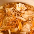 とんとんともた's cooksnap of when they made しゅうまいリメイク！ワンタン風中華スープ.