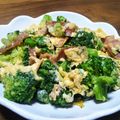 Ａオリゼー's cooksnap of when they made ブロッコリーとベーコンと卵のガリバタ醤油.