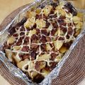 めーもん's cooksnap of when they made 即席！グラタン皿〜バーベQにも（なんて）.