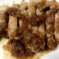 週末は主夫になります's cooksnap of when they made トンテキ☆玉ねぎソース.