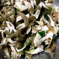 週末は主夫になります's cooksnap of when they made 鶏ささみとザーサイと三つ葉の和え物.