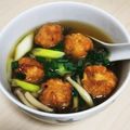 モグタソ's cooksnap of when they made 豚こま団子☆Ｗきのこ＆Ｗネギあんかけ.