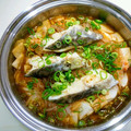 マダムカフェ♡'s cooksnap of when they made たらのキムチ蒸し♪簡単.