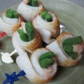 おにぎりママ's cooksnap of when they made インゲンのちくわ巻きタラマヨ添え.