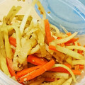 ecchan＊'s cooksnap of when they made 【農家のレシピ】大根の皮のキンピラ.