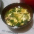 みかしげゆず's cooksnap of when they made ほうれん草　かき玉汁.